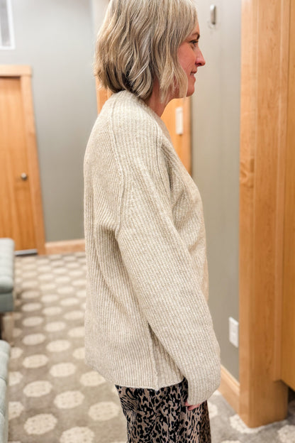 Ribbed Knit Sweater