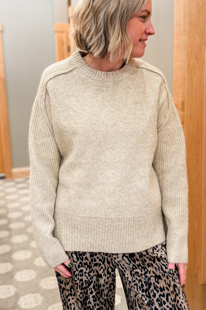 Ribbed Knit Sweater