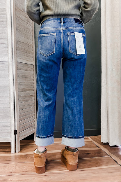 Slouchy Straight Cuffed