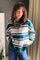 Chunky Striped Cardigan