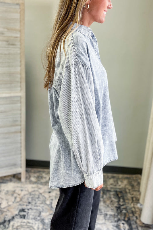 PLUS Denim Shirt