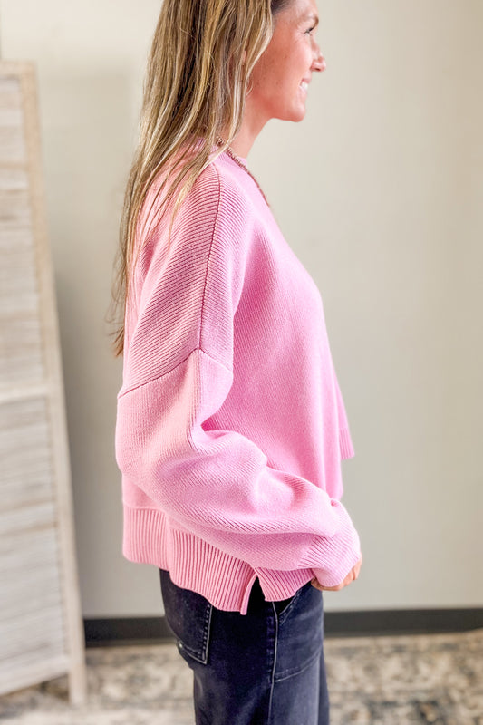 Drop Shoulder Sweater