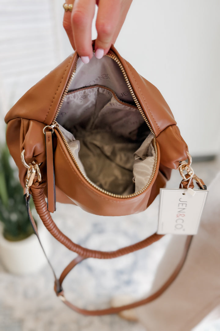 Ophelia Ruched Shoulder Bag