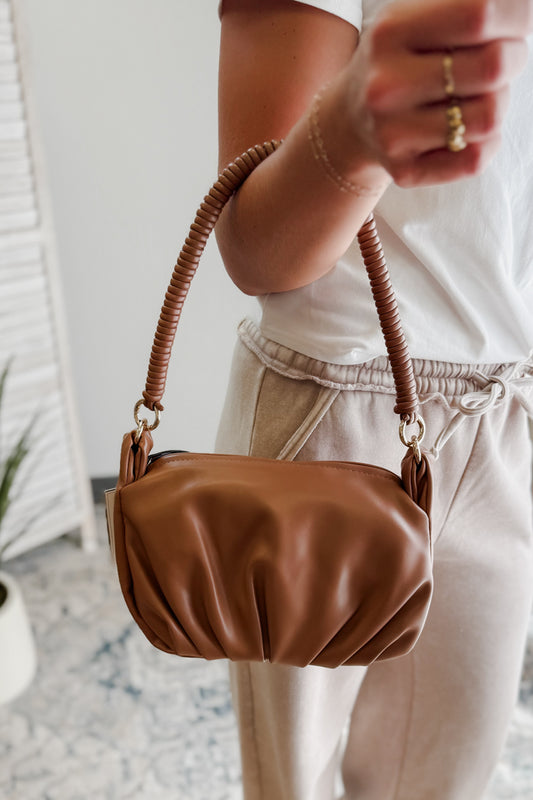 Ophelia Ruched Shoulder Bag