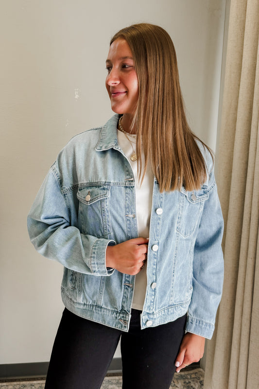 Oversized Denim Jacket