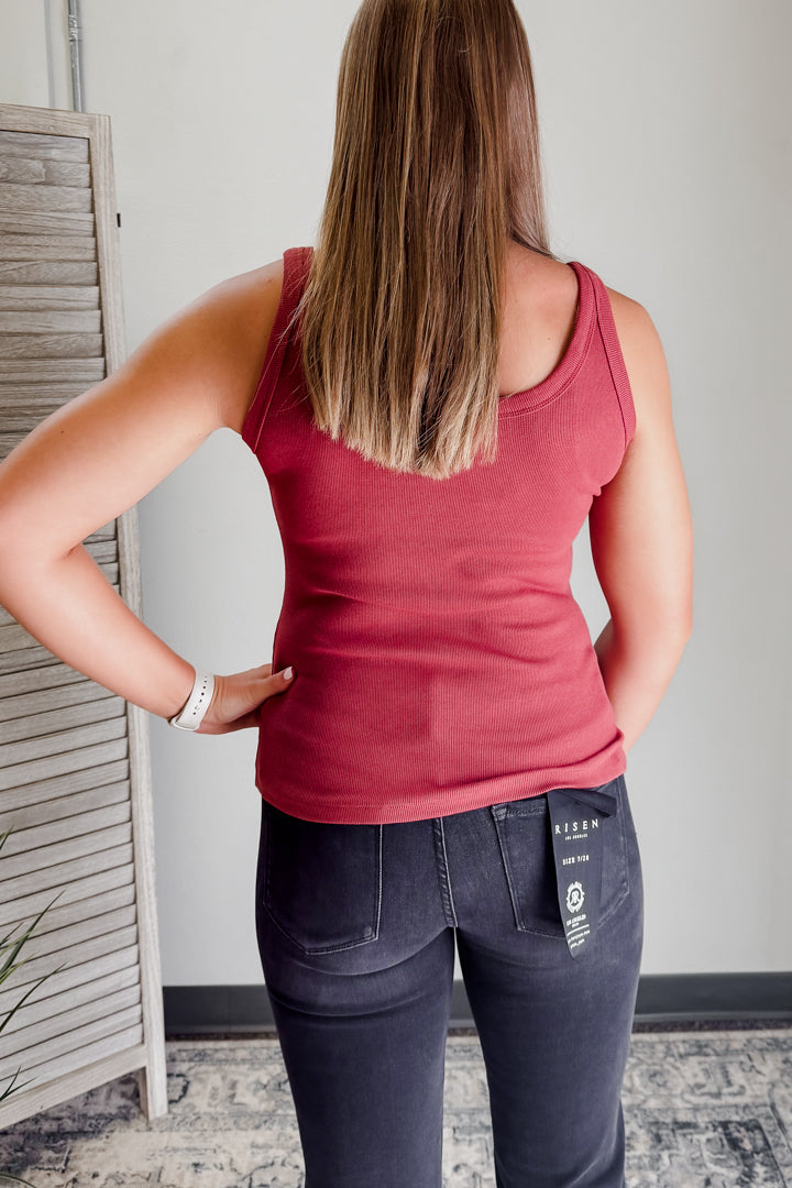 Ribbed Knit Tank