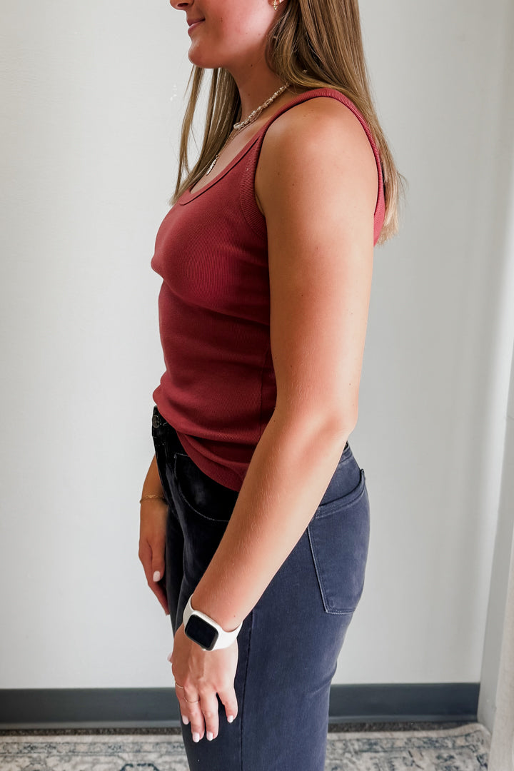 Ribbed Knit Tank