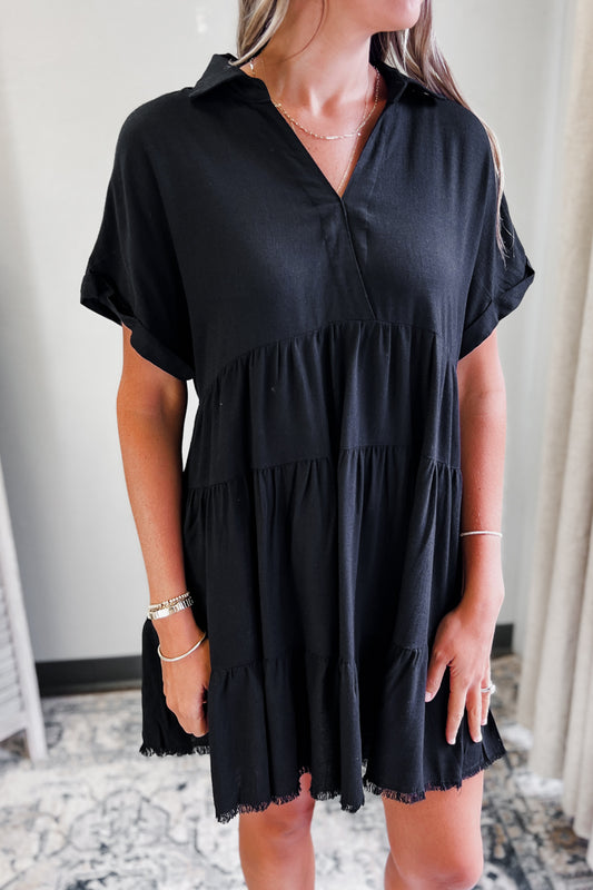 Linen Tier Dress