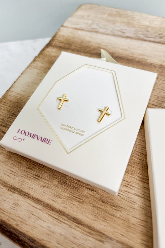 10mm Cross Studs
