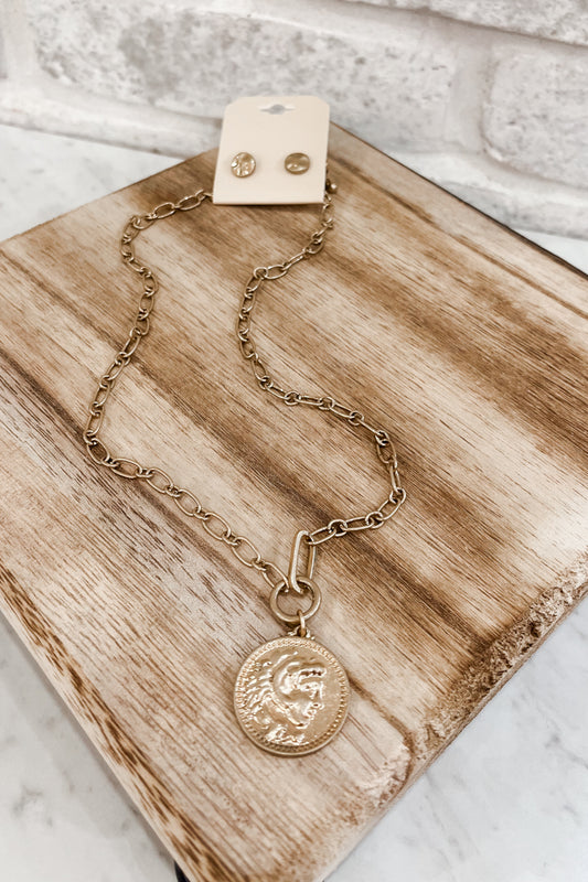 Coin Necklace Set