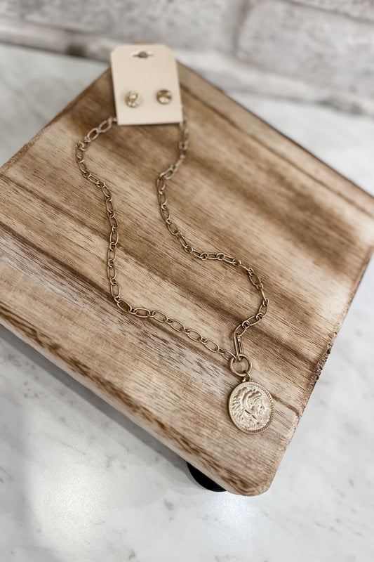 Coin Necklace Set