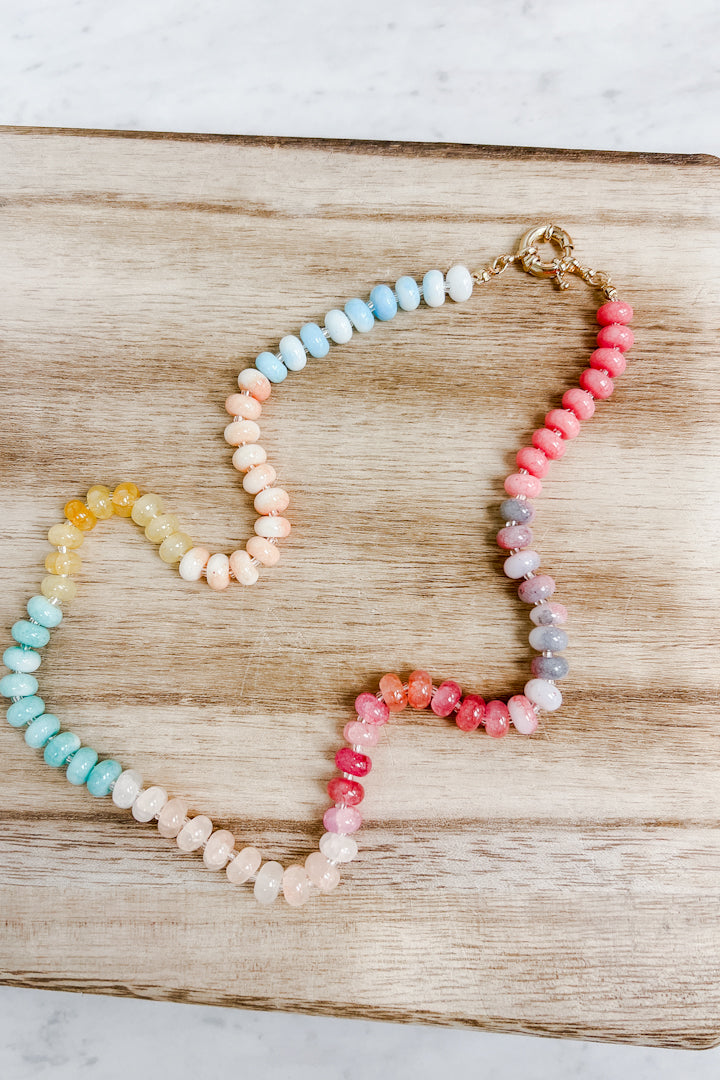 Beaded Clasp Necklace