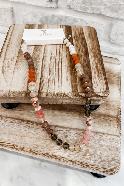 Agate Bead Necklace