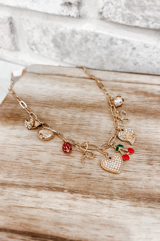 Cherry Charm Necklace