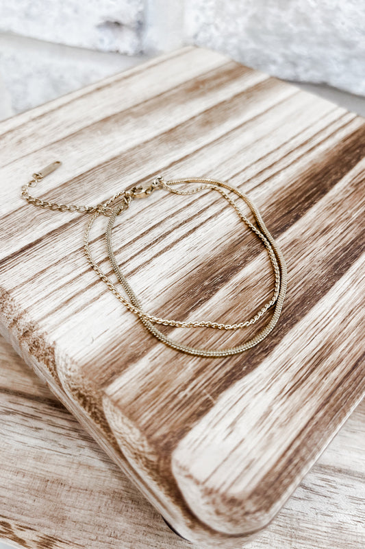 Double Layer Bracelet