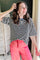 Striped Color Block Tee