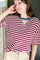 Striped Color Block Tee