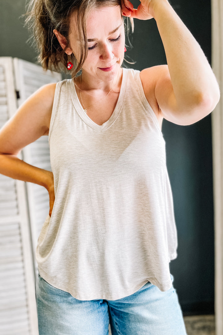 Flowy V-Neck Tank