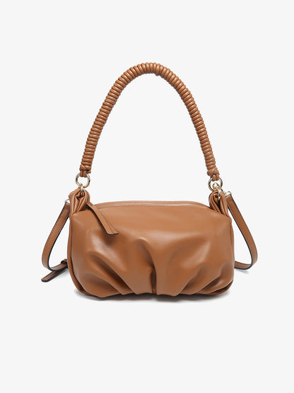 Ophelia Ruched Shoulder Bag