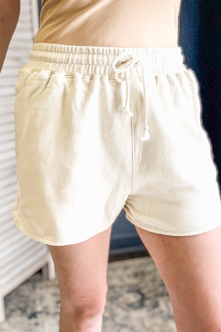 Mineral Washed Shorts