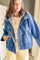 Hooded Denim Jacket