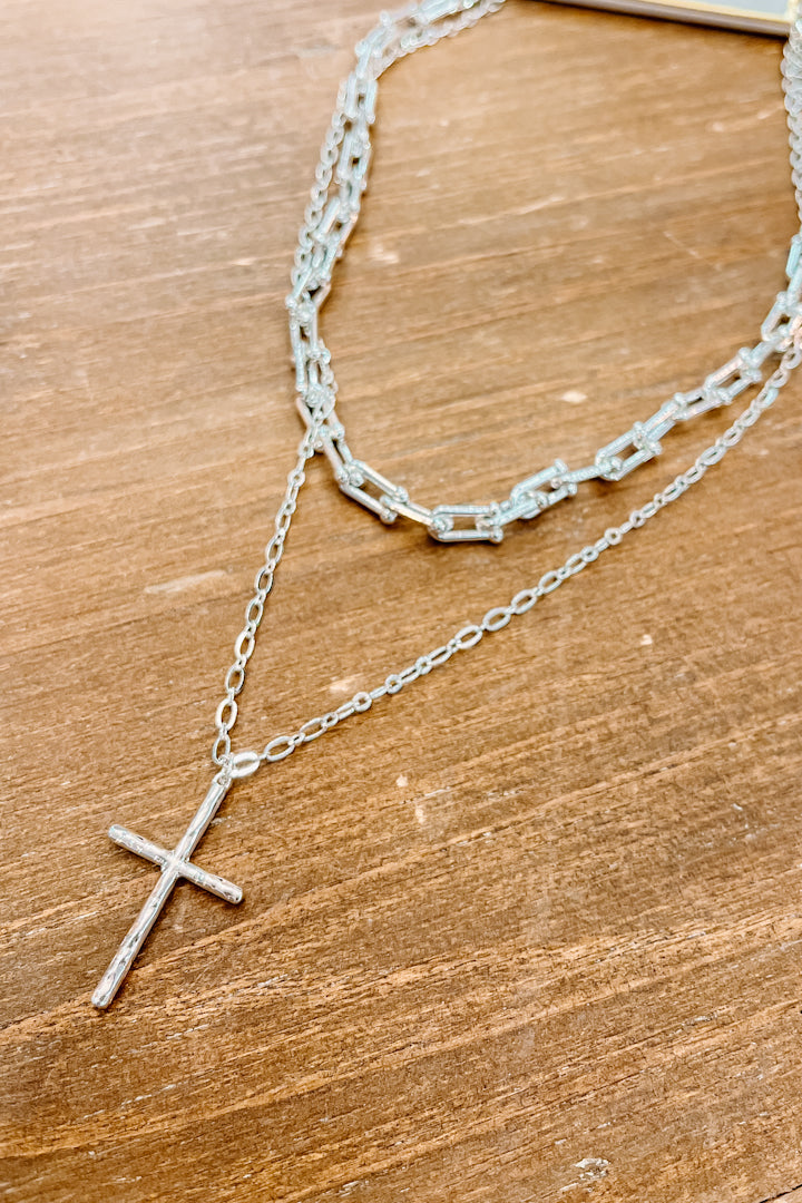 Cross & Chain Necklace
