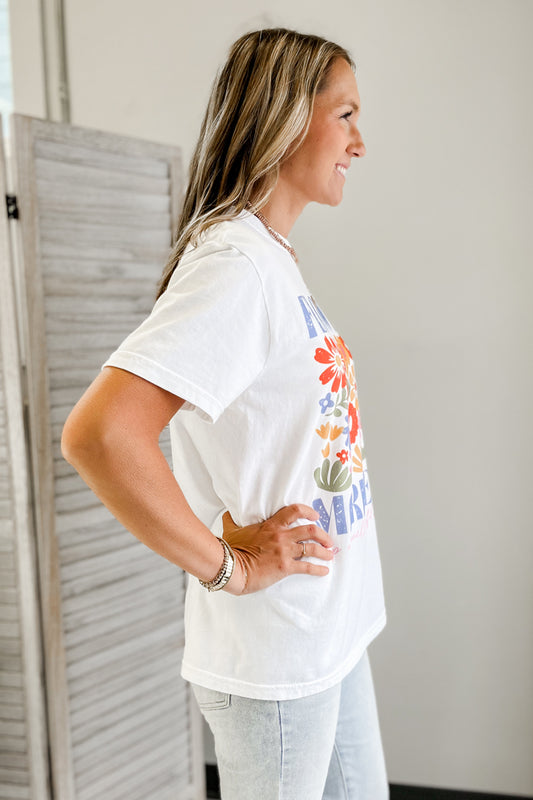 Flower Market Tee