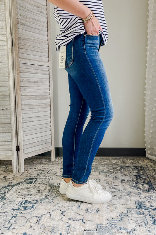 High Rise Basic Skinny