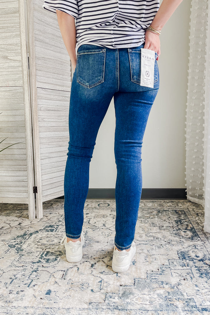 High Rise Basic Skinny