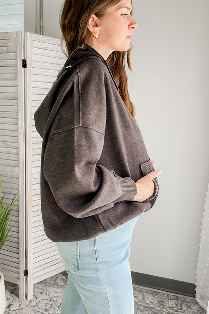 Half Zip Hoodie