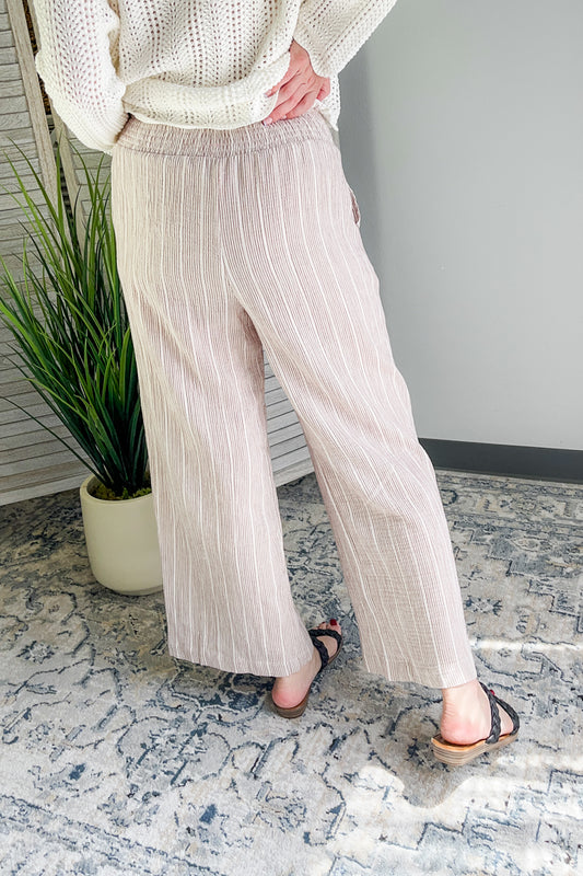 Smocked Gauze Pants