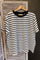 PLUS Striped Crew Neck Tee
