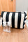 Striped Cosmetic Pouch