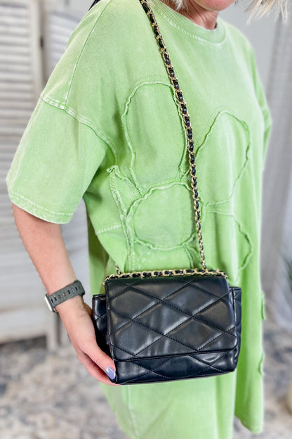 Prague Quilted Crossbody