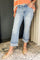 Cropped Straight Cuffed
