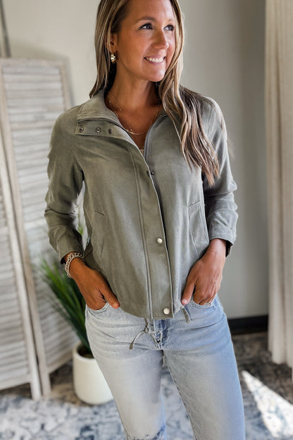 Women's lightweight utility jacket