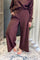 Wide Leg Scuba Pants