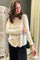 basic long sleeve tee ivory