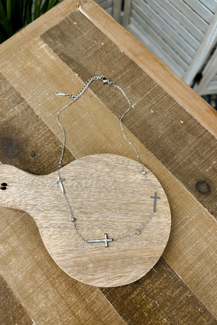 Multi Cross Necklace