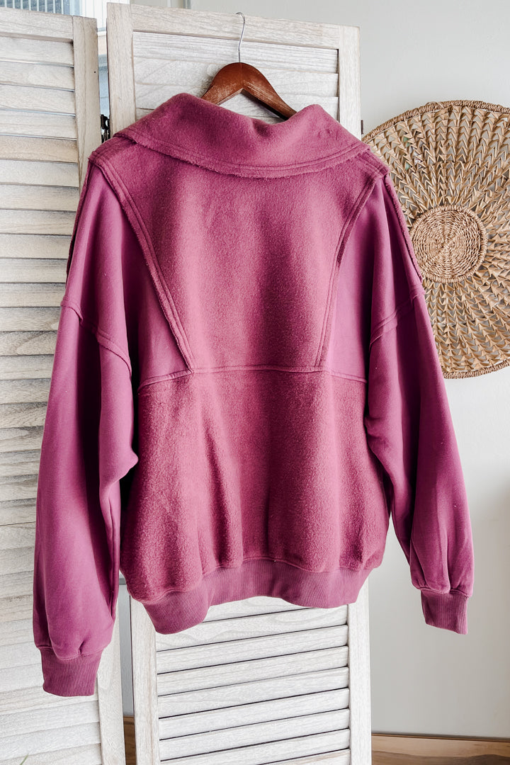 PLUS Zipper Sweatshirt