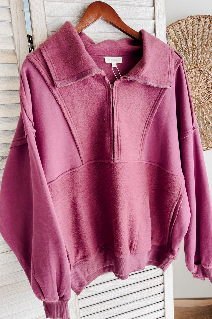 PLUS Zipper Sweatshirt