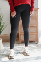 womens black stretchy long high rise leggings athletic mono b