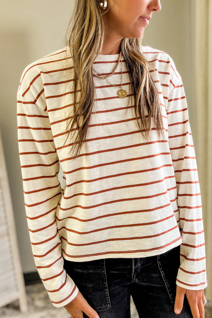 Long Sleeve Stripe Top