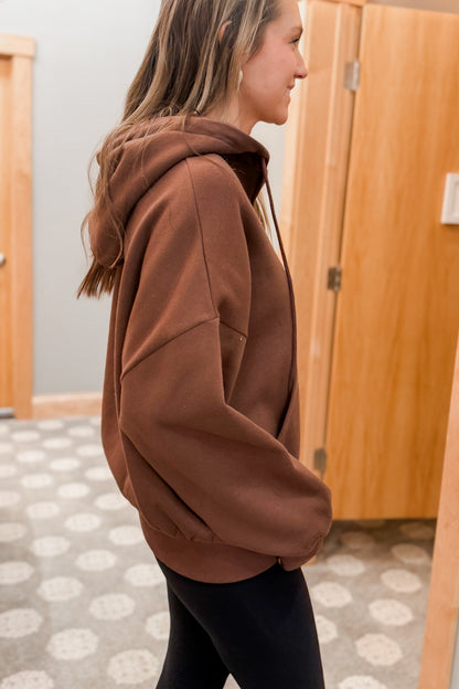 Fleece Zip-Up Hoodie