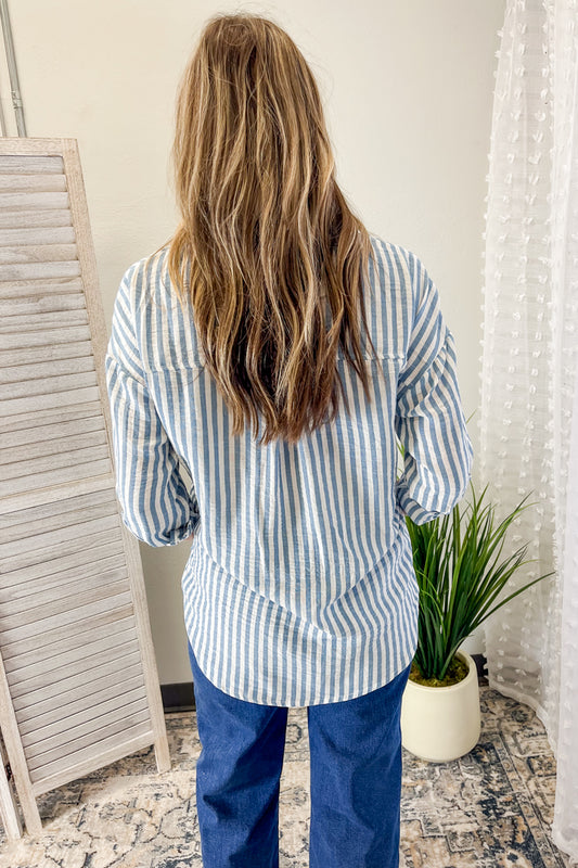 Striped Button Down