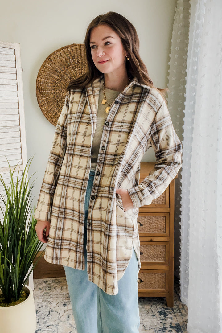 Relaxed Flannel Shacket