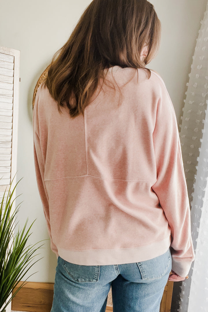 Knit Contrast Pullover