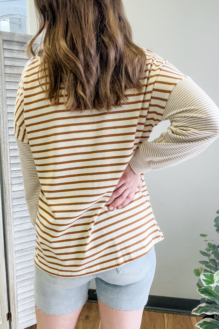 Mixed Striped Top