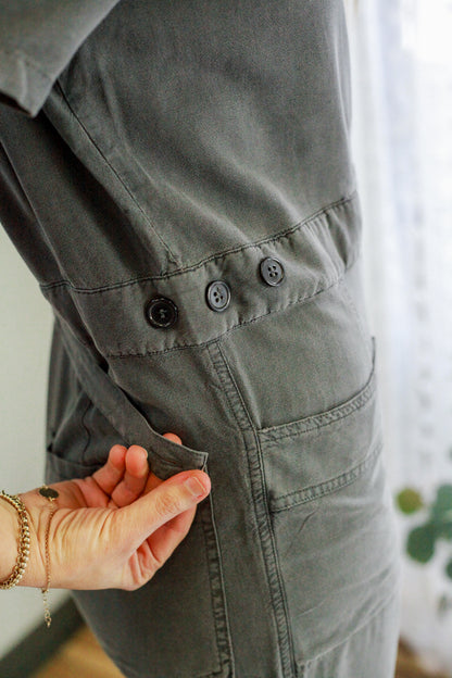 Linen Washed Jumpsuit
