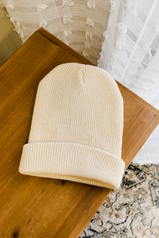 Rib Knit Beanie